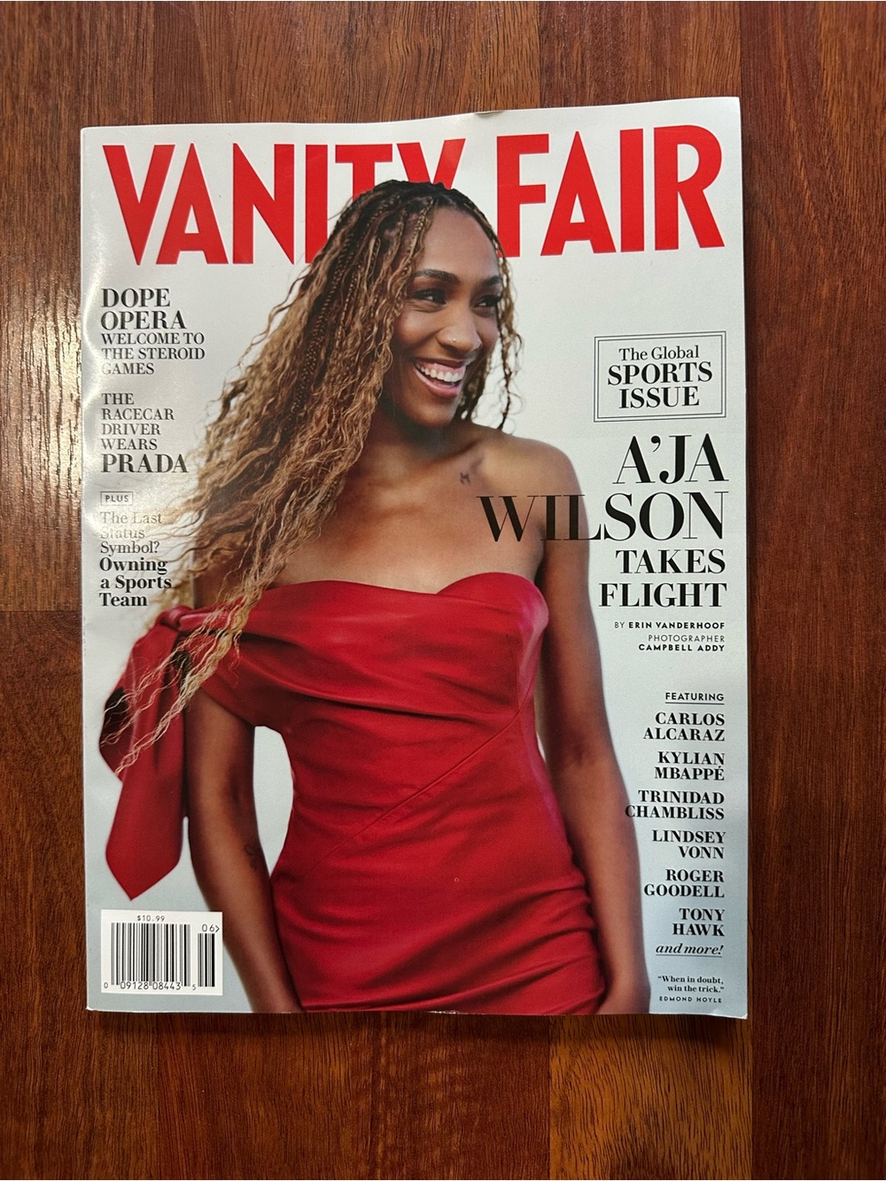 Vanity Fair - Aja Wilson - Sports 2026